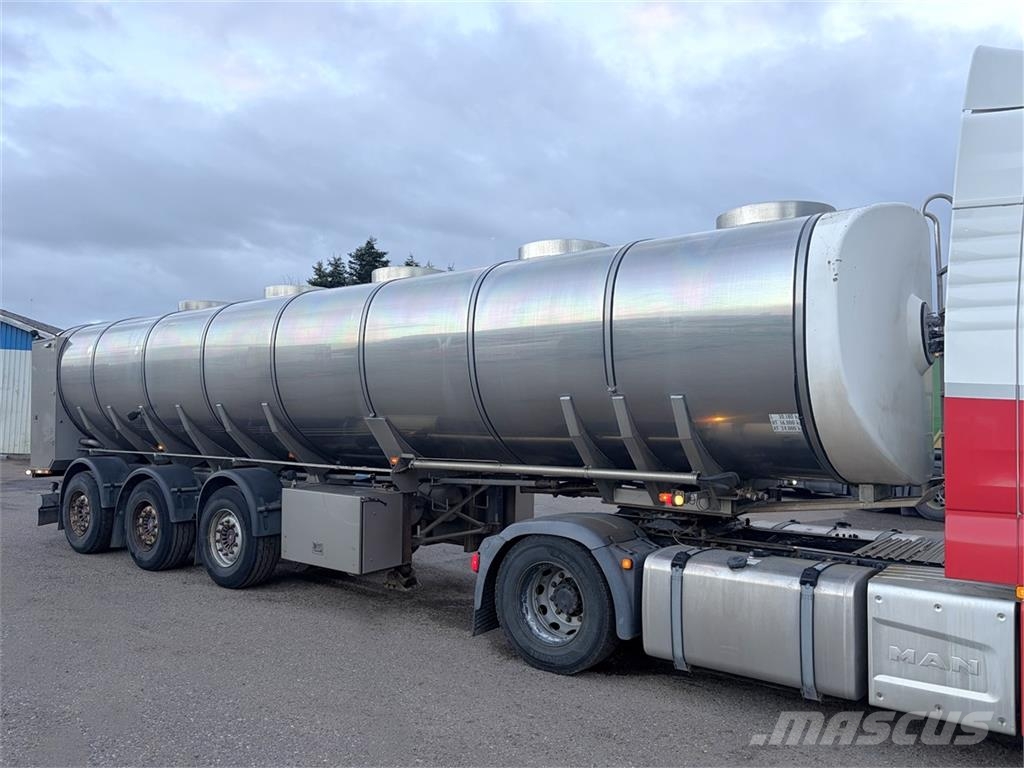 VM Trailer 33.000 liter mælketank trailer milk Semi remorque citerne