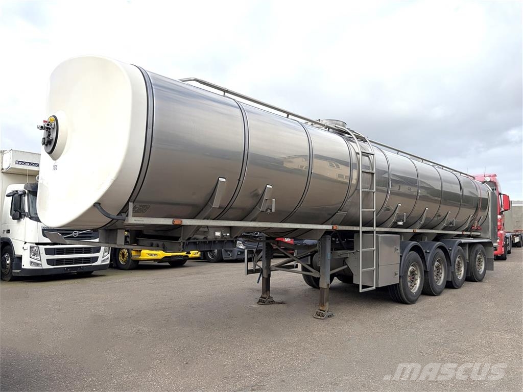 VM Trailer Skadet mælke tank trailer milktank Semirremolques cisterna