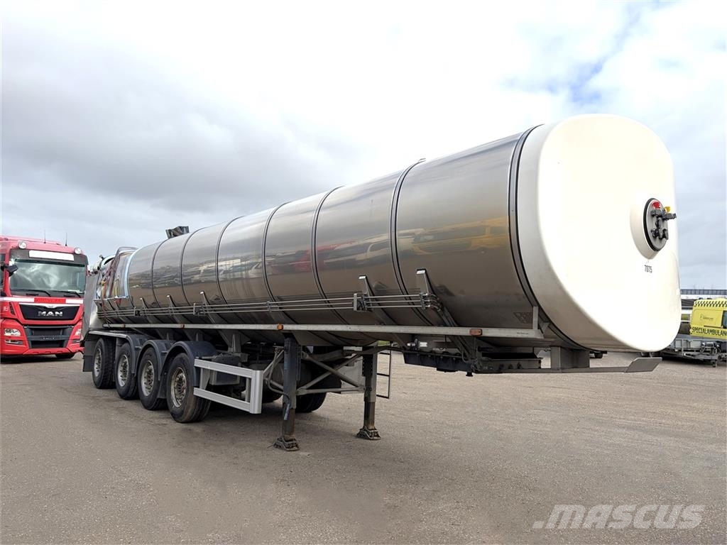 VM Trailer Skadet mælke tank trailer milktank Semirremolques cisterna