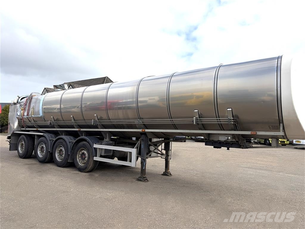 VM Trailer Skadet mælke tank trailer milktank Semirremolques cisterna