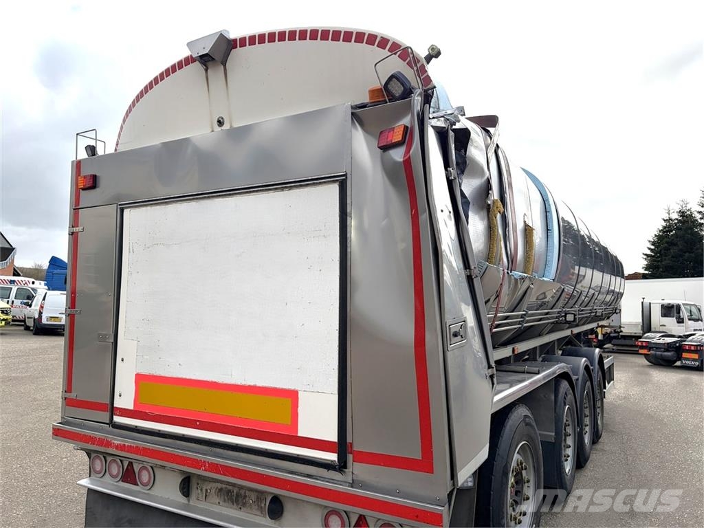 VM Trailer Skadet mælke tank trailer milktank Semirremolques cisterna
