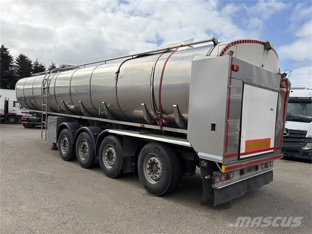 VM Trailer Skadet mælke tank trailer milktank Semirremolques cisterna