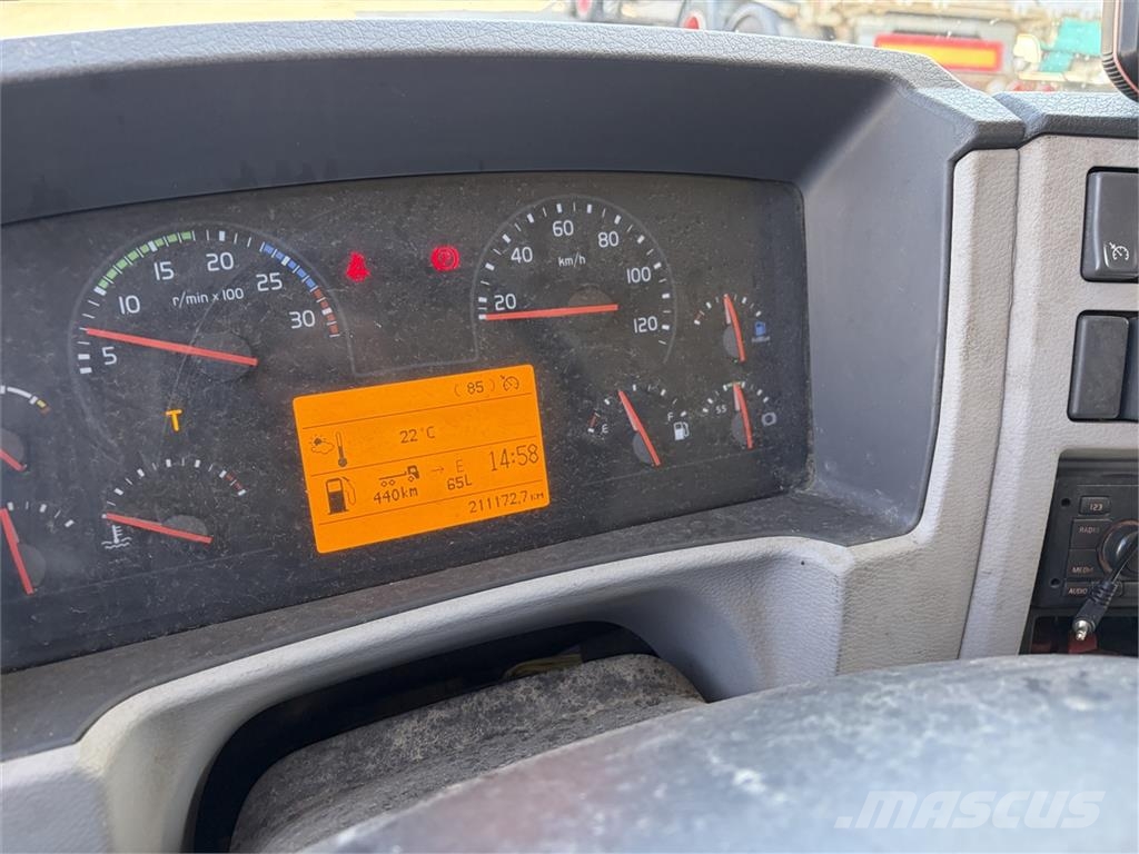 Volvo FL 240 4x2 Lad 平板栏板货车