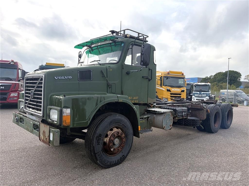 Volvo N10 6x2 Chassis Šasija ar kabīni