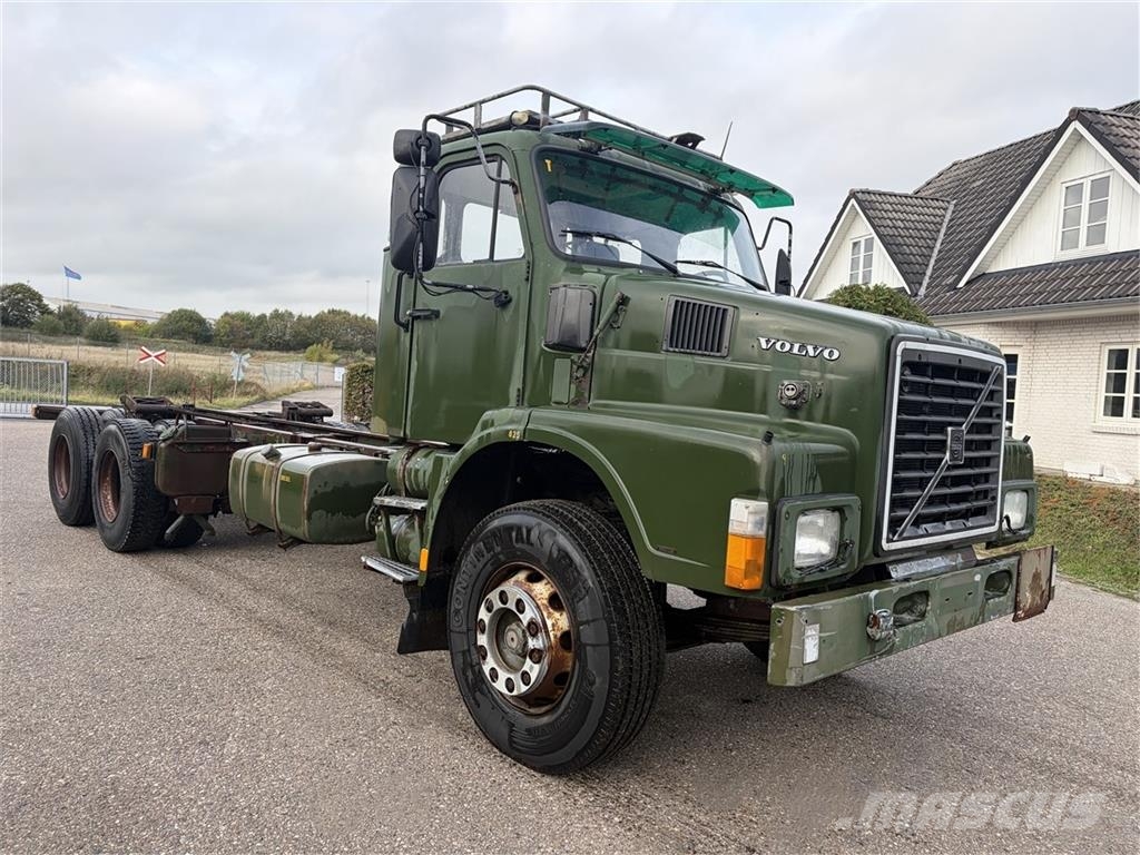 Volvo N10 6x2 Chassis Šasija ar kabīni