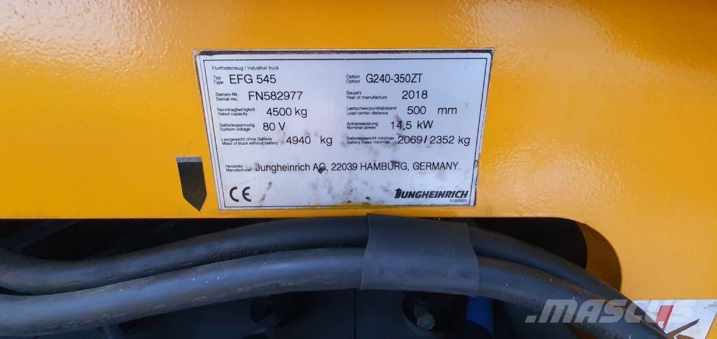 Jungheinrich EFG 545 Elektro Stapler