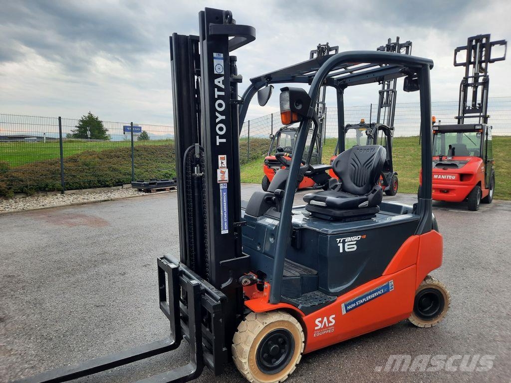Toyota FBMF T 16 Vollfreihub شاحنات ذات رافعات شوكية تعمل بالكهرباء
