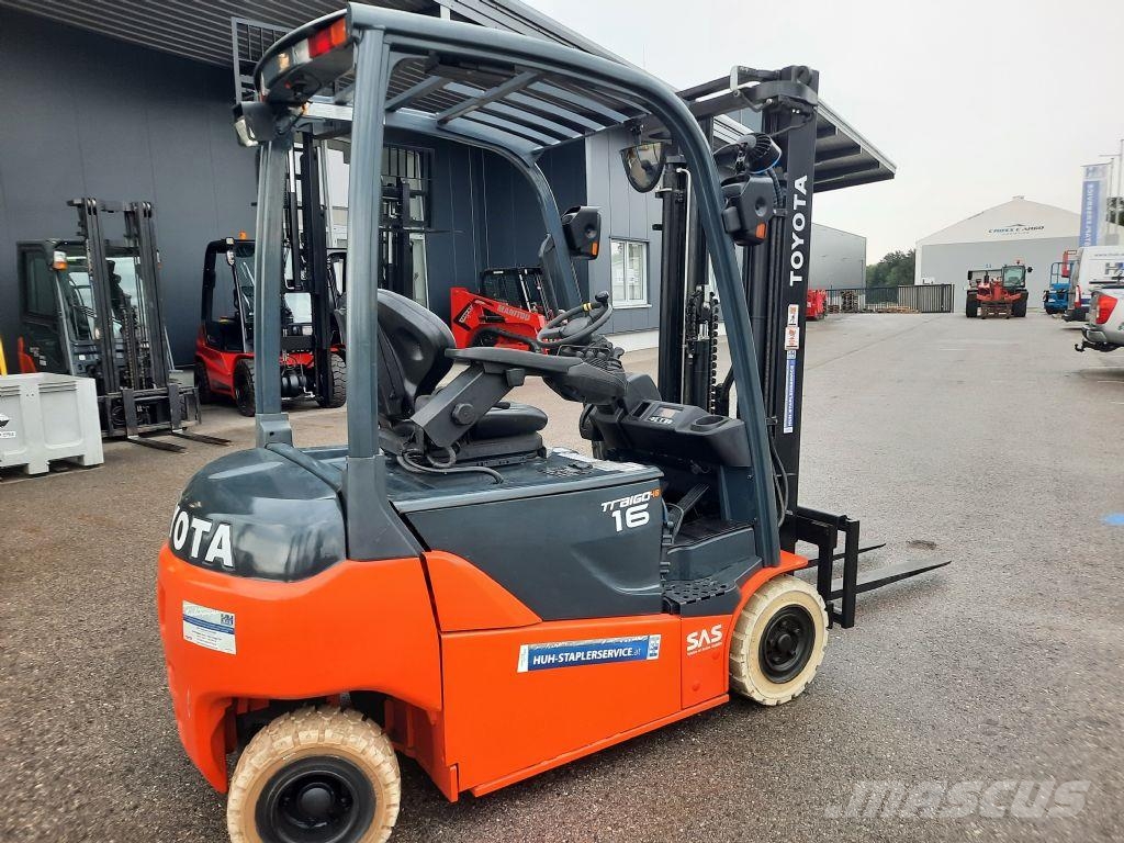 Toyota FBMF T 16 Vollfreihub شاحنات ذات رافعات شوكية تعمل بالكهرباء