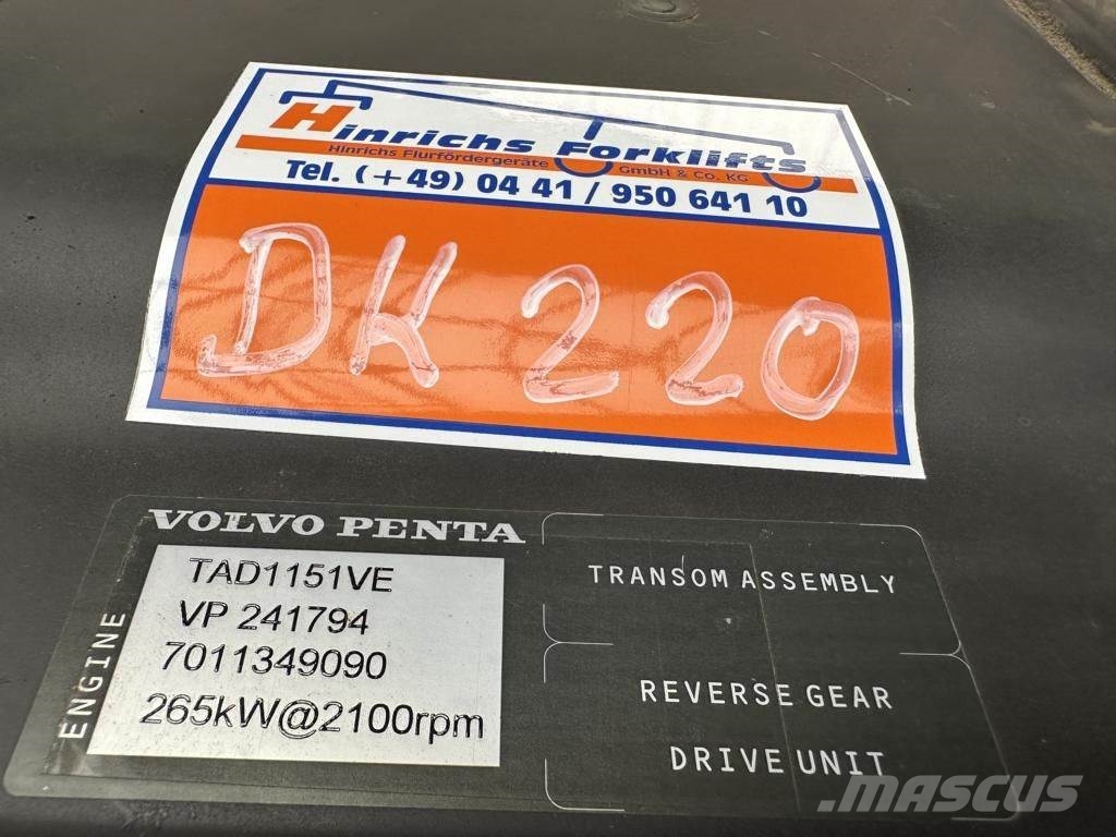 Volvo TAD1151VE Muut haarukkatrukit
