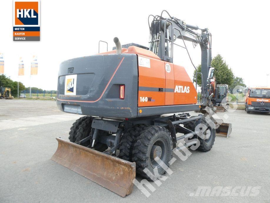 Atlas 160W Εκσκαφείς με τροχούς - λάστιχα