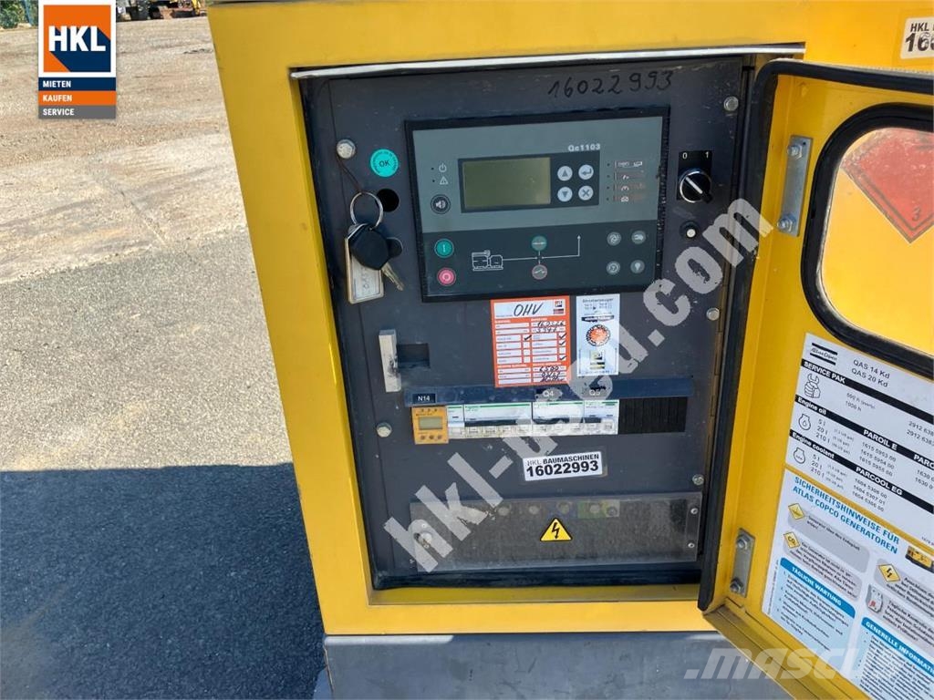 Atlas Copco QAS 20 KDS Overige generatoren