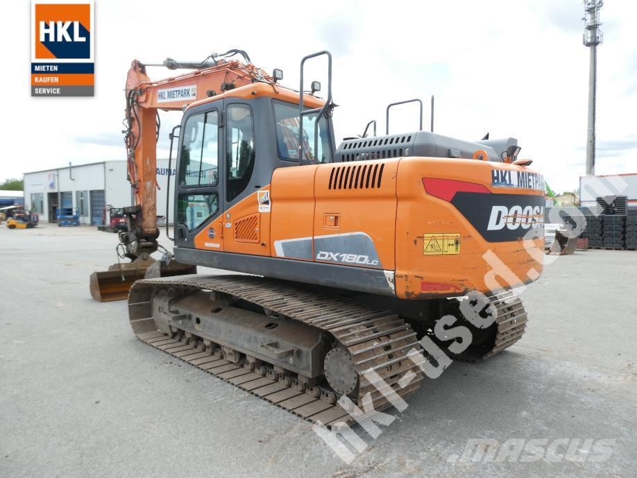 Doosan DX 180 LC-5 Rupsgraafmachines