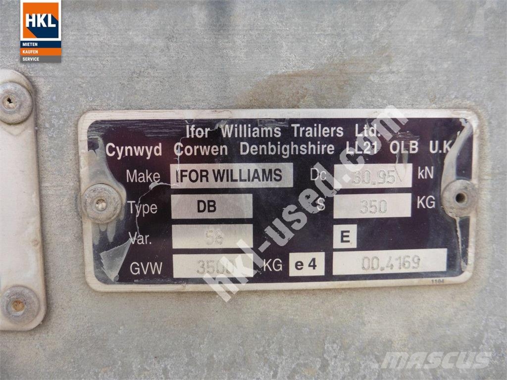 Ifor Williams GH 1054 BT Bouw - Overige
