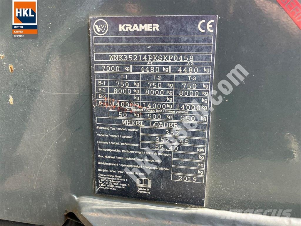 Kramer 8115 Hjullastere