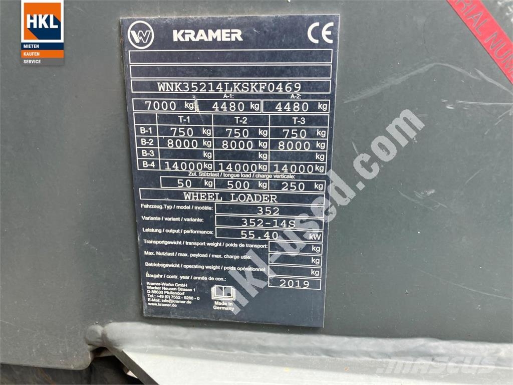 Kramer 8115 輪胎式裝載機