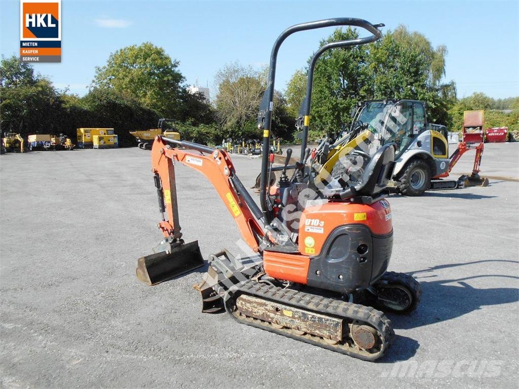 Kubota U 10-3 Mini pelle < 7t