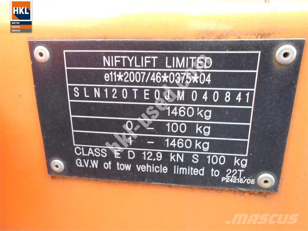 Niftylift 120 T Construction - Autres