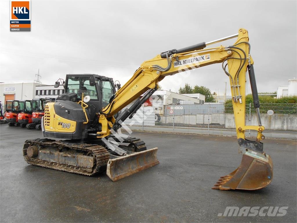 Yanmar SV 100-2PB Mini pelle < 7t