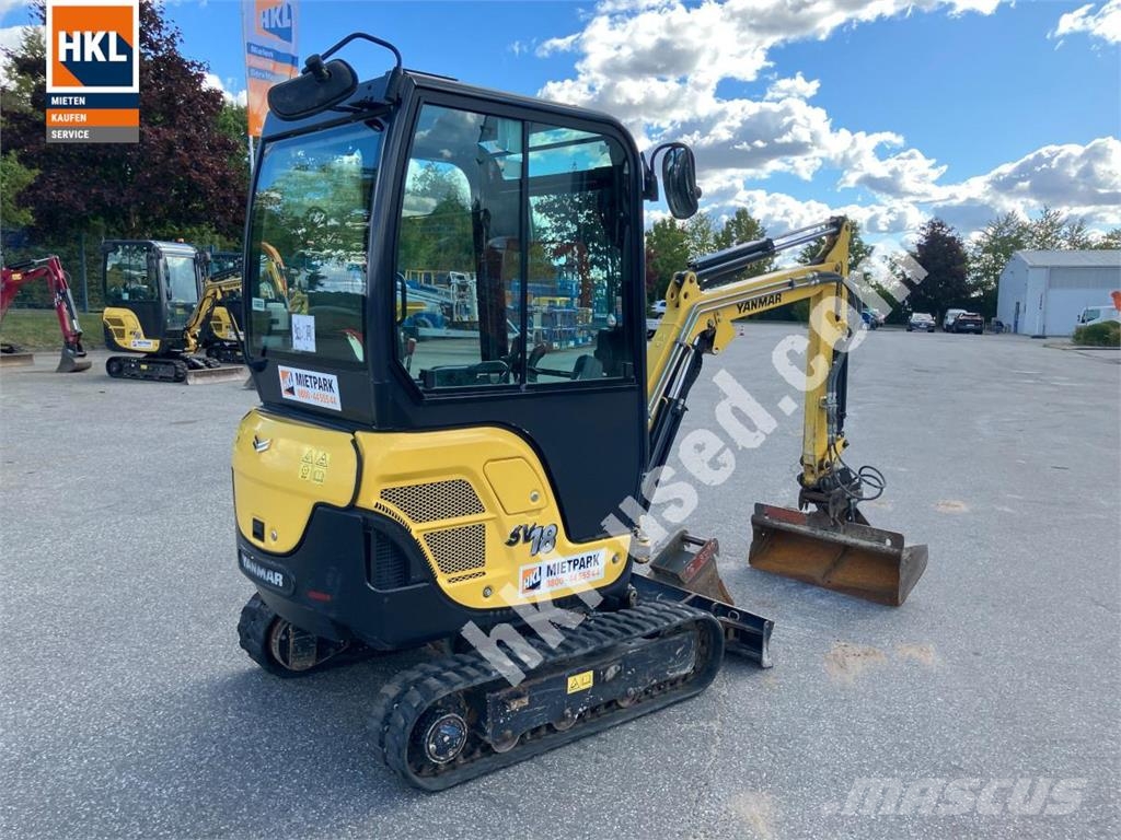 Yanmar SV 18 Minibagger < 7t
