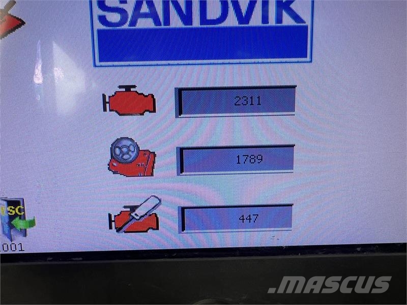 Sandvik QJ341 Drupinātāji
