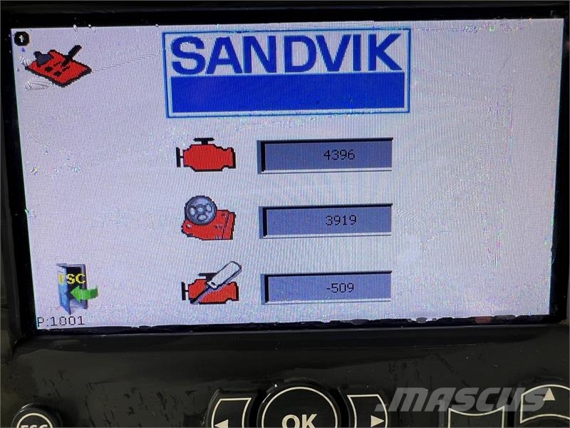 Sandvik QJ341 Drupinātāji