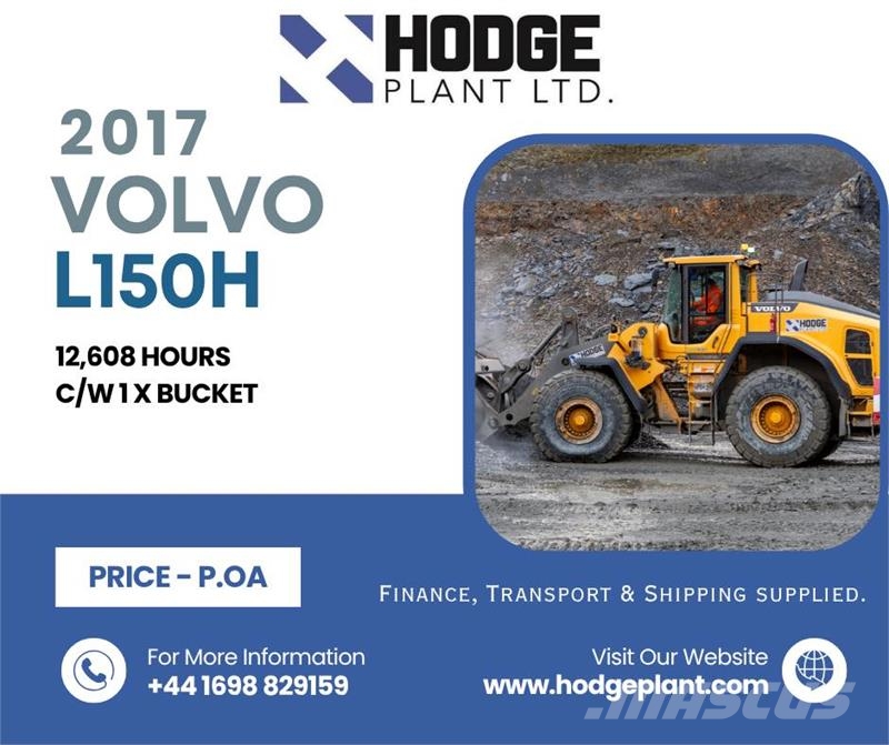 Volvo L150H Paletli ekskavatörler