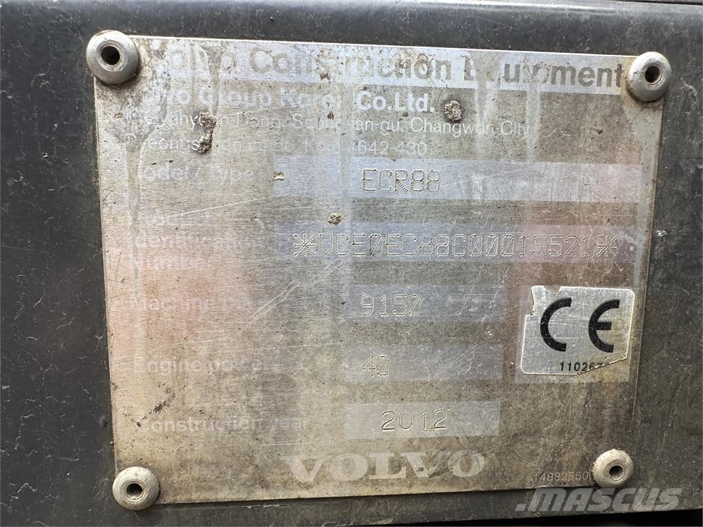 Volvo ECR88 Plus Muut koneet