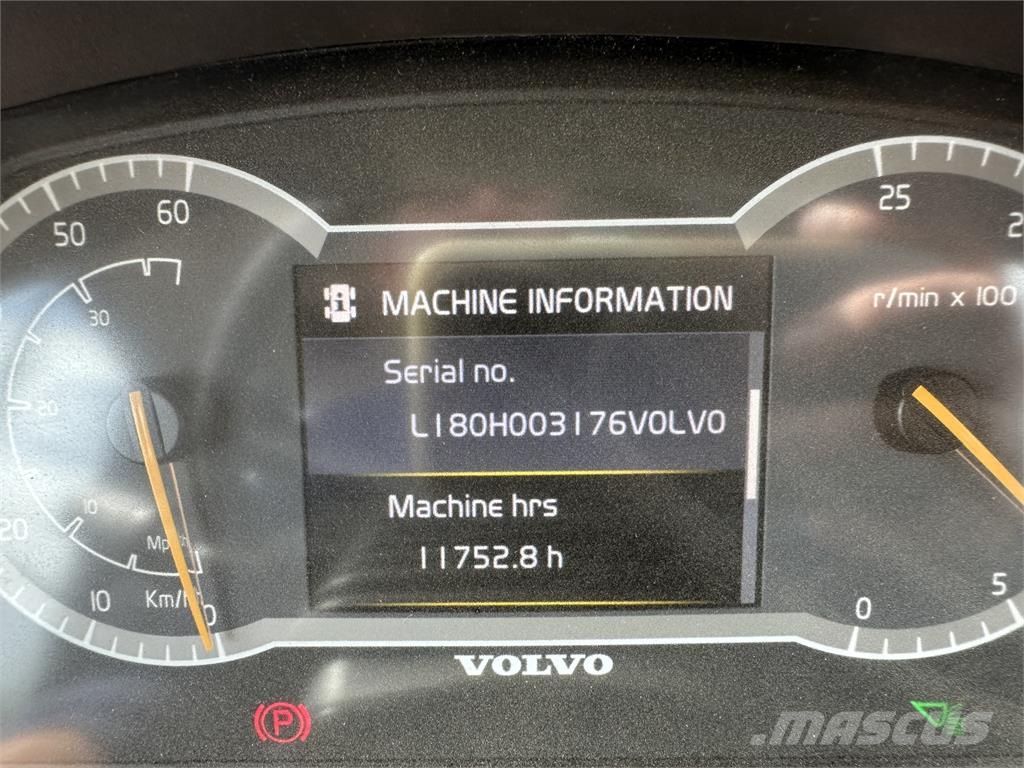 Volvo L180H Muut koneet