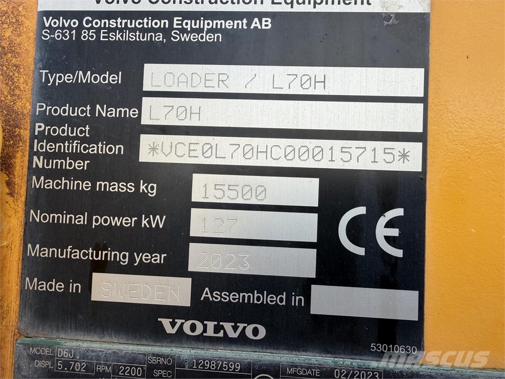 Volvo L70H 其他
