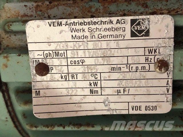  1,1 kW VEM E-Motor Motores