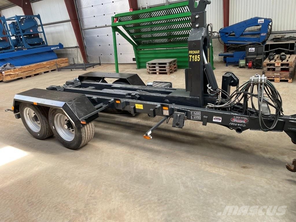 12 ton Pronar T185 kroghejsvogn Semi-reboques rebaixados