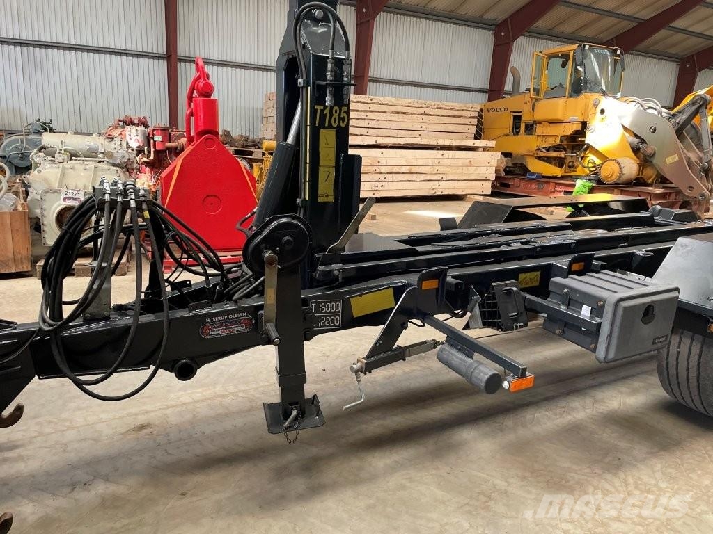 12 ton Pronar T185 kroghejsvogn Semi-reboques rebaixados