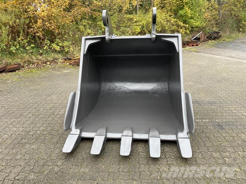 1600 mm graveskovl med tænder, kraftig model. دلاء