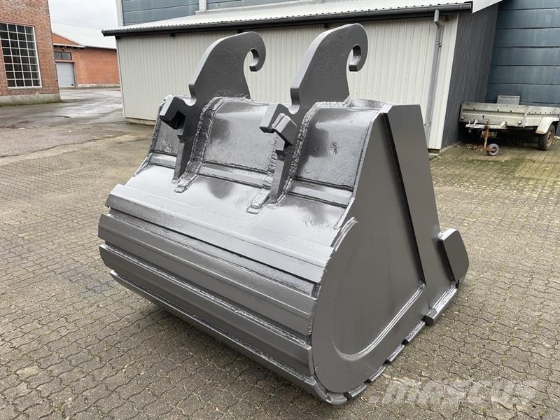 1600 mm graveskovl med tænder, kraftig model. دلاء