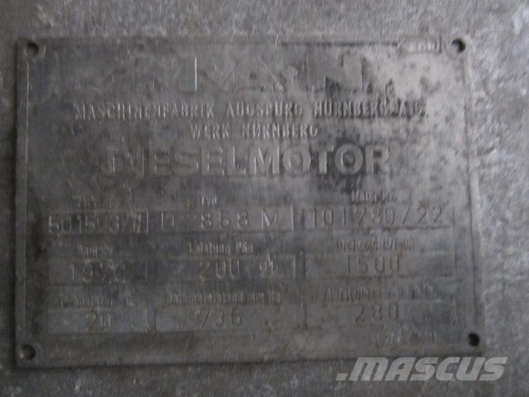 168 kVA MAN 2858M V8 Generatoranlæg - 2 stk Outros Geradores