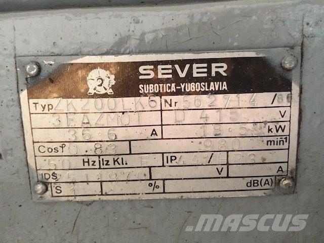 18.5 kW Sever Type ZK200LK6 Asynkron Generator Ostali generatori