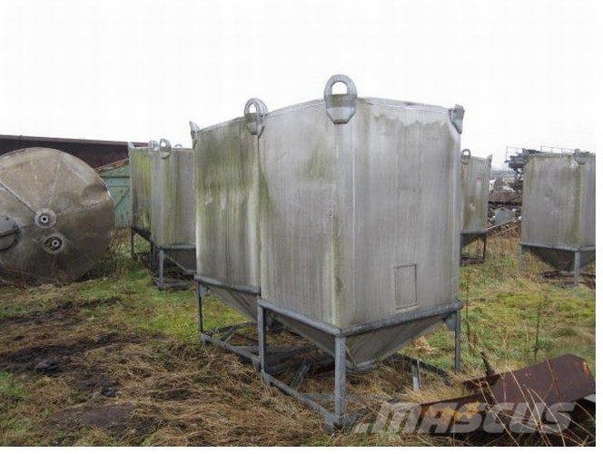 2000 Ltr. Silo, alu - 10 stk. Andere Zubehörteile
