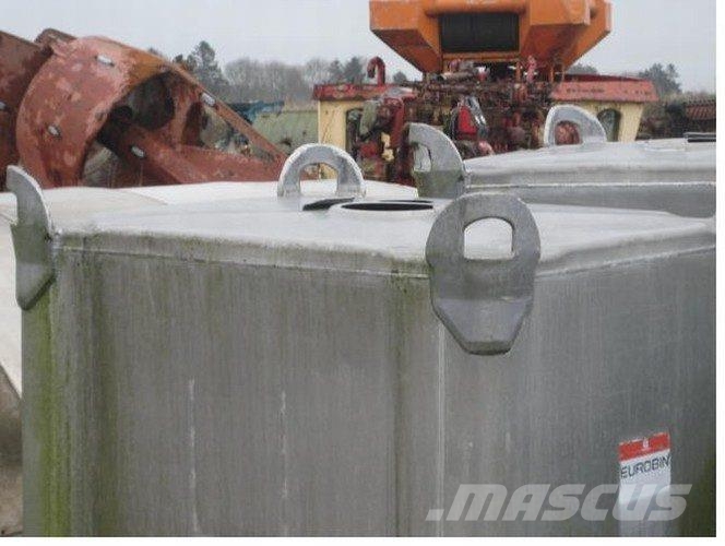 2000 Ltr. Silo, alu - 10 stk. Andere Zubehörteile