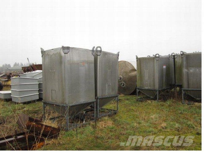 2000 Ltr. Silo, alu - 10 stk. Andere Zubehörteile