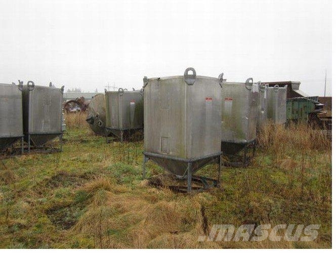 2000 Ltr. Silo, alu - 10 stk. Andere Zubehörteile