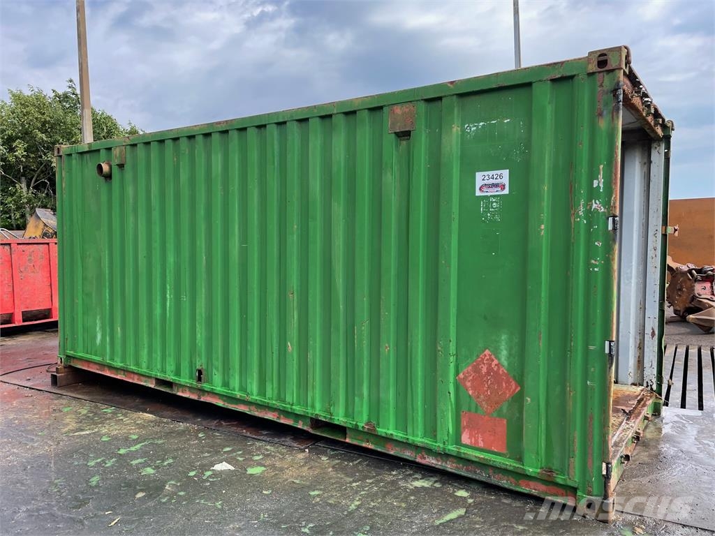  20FT container uden døre, til dyrehold eller lign. Storage containers