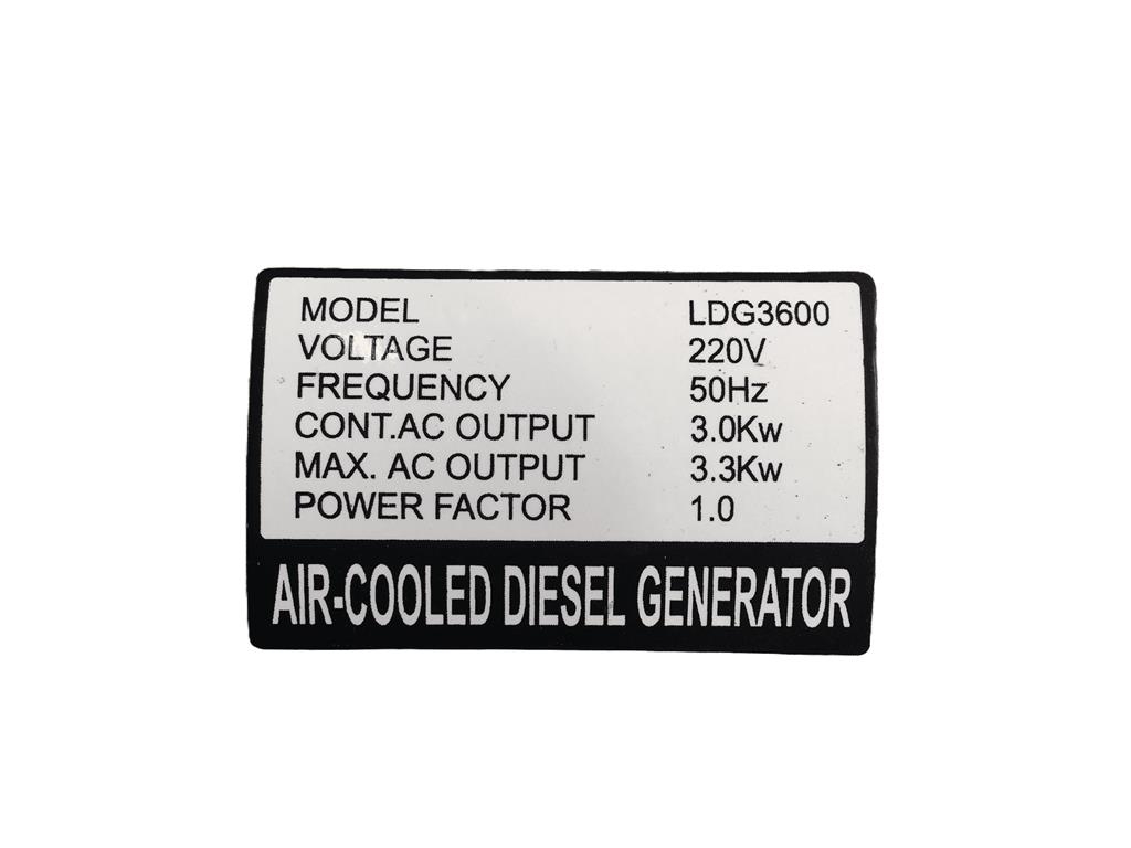 3.3 kW AJ Diesels Type LDG3600CE Generator Ostali generatori