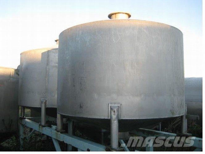  3000 Ltr. Tank, rustfri - 1 stk Diger parçalar