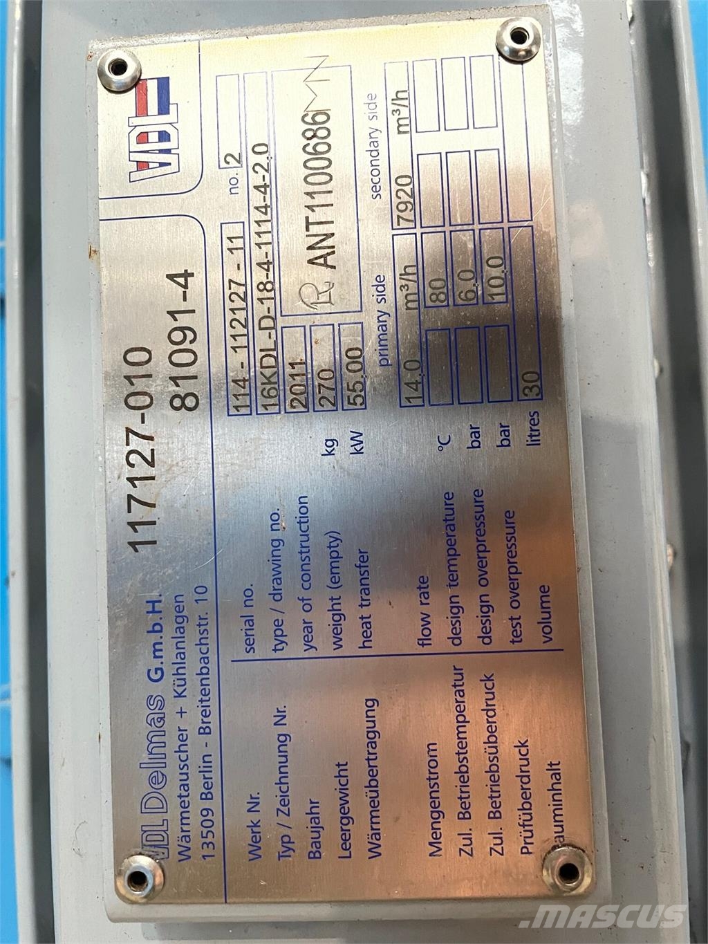 910 kVA VEM Generator type DRKSW 5024-4US Ostali generatori