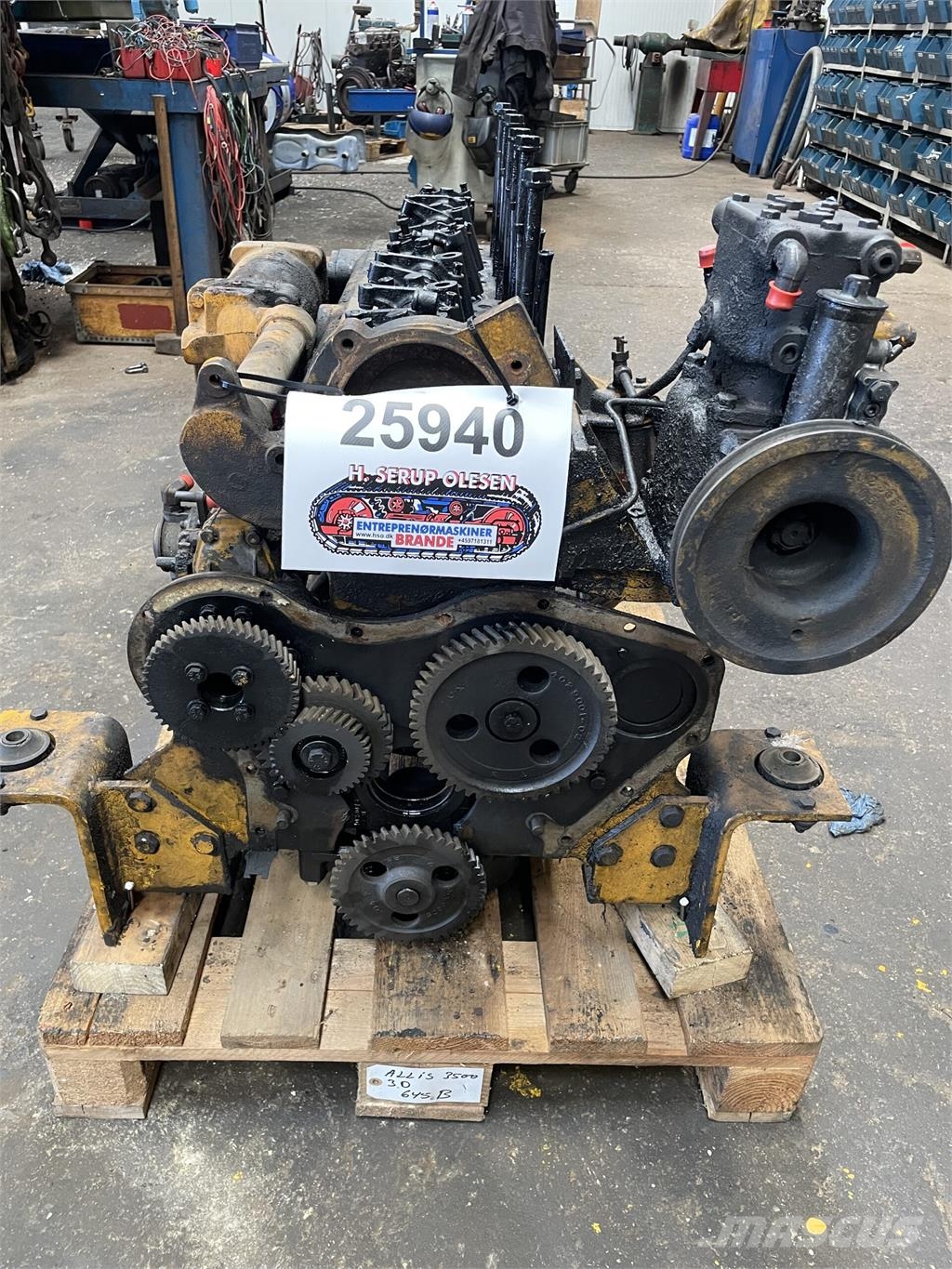 Allis Chalmers motorblok model 3500 nr. 4035447 - kun ti Двигатели