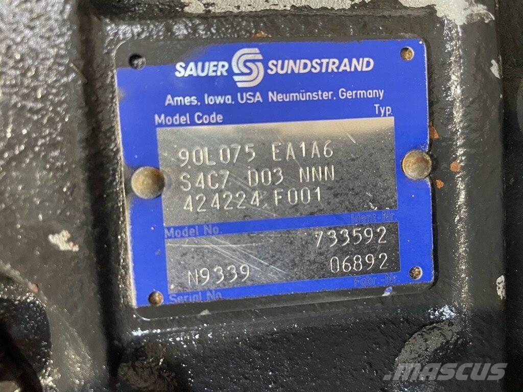 AM 345 Technodrive Gear til Øveraasen snerydder | Pas 传动装置