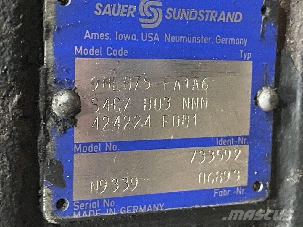 AM 345 Technodrive Gear til Øveraasen snerydder | Pas 传动装置
