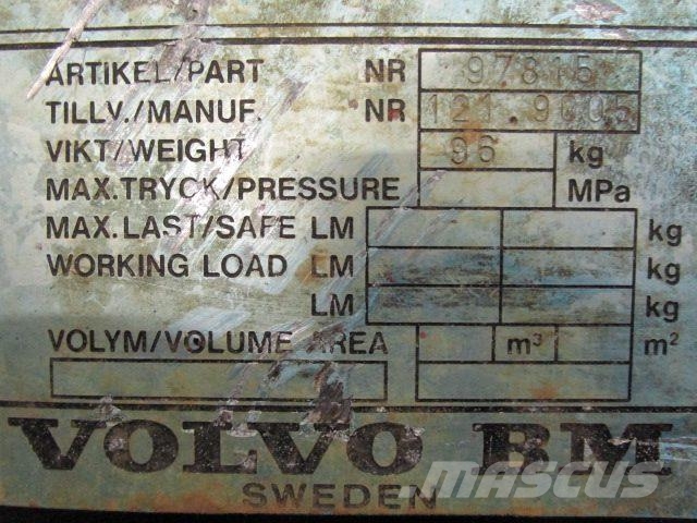 Asfaltskærer fabr. Volvo Andere Zubehörteile