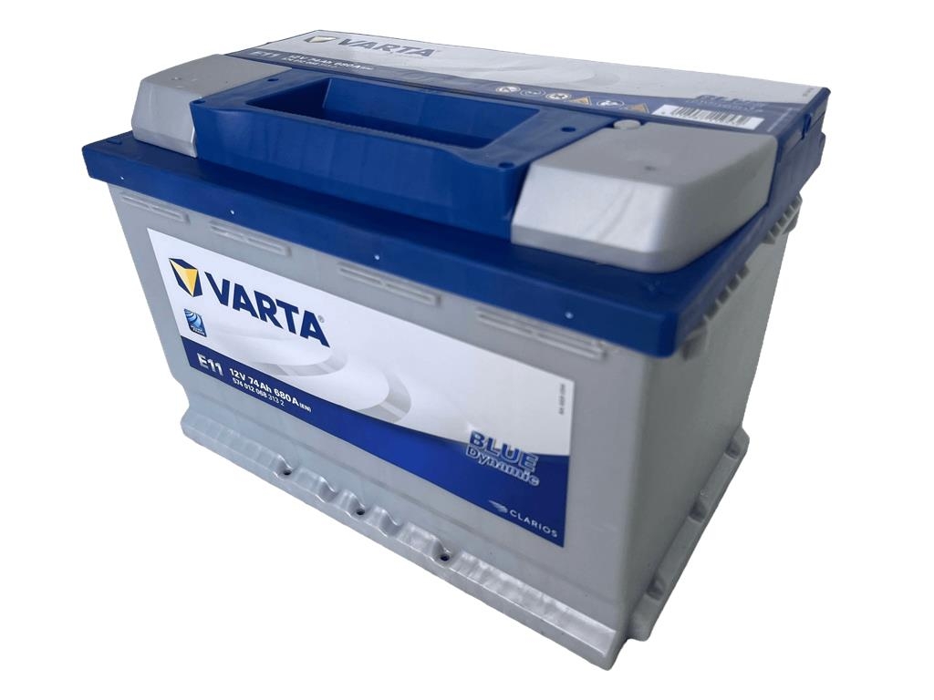 Batteri E11 12V 74 Ah 680 A Elektronika