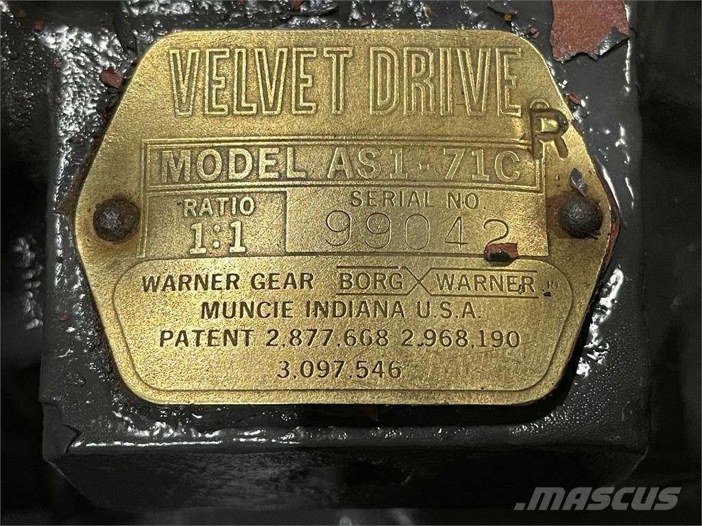Borg Warner marine gear Type AS1-71CR Växellådor